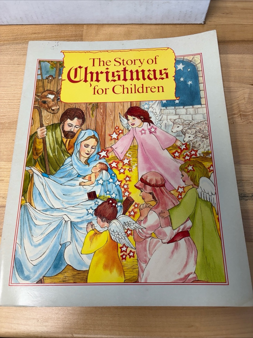 VINTAGE 1979 The Story Of Christmas For Children Book Reading Ideals K50